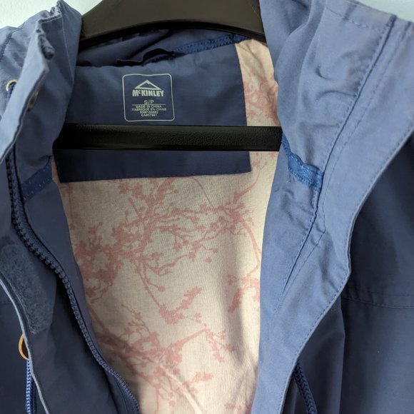 Women's Blue/Purple hooded McKinley jacket size small - Picture 3 of 8